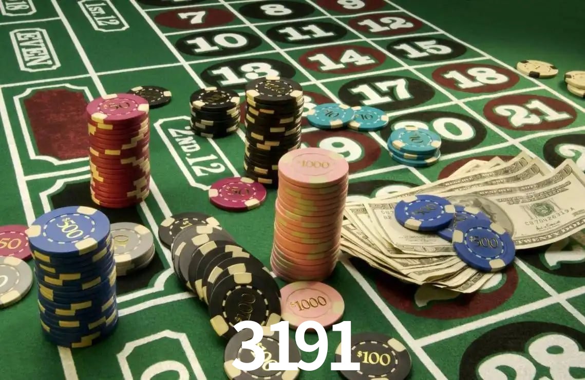 Sinta a adrenalina dos jogos de cassino com 3191